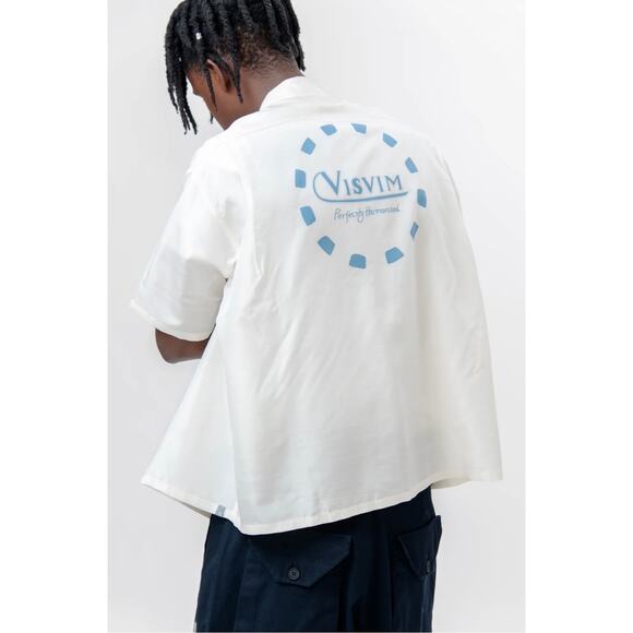 NWT Visvim Copa Oversize 100% Silk Camp Shirt | Sz 3 - Picture 7 of 12